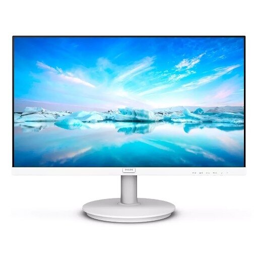 PHILIPS 23.8" 241V8AW белый {IPS 1920x1080 75Hz 4ms 178/178/ 250cd 1000:1 8bit D-Sub HDMI1.4 AudioOut 2x2W VESA}