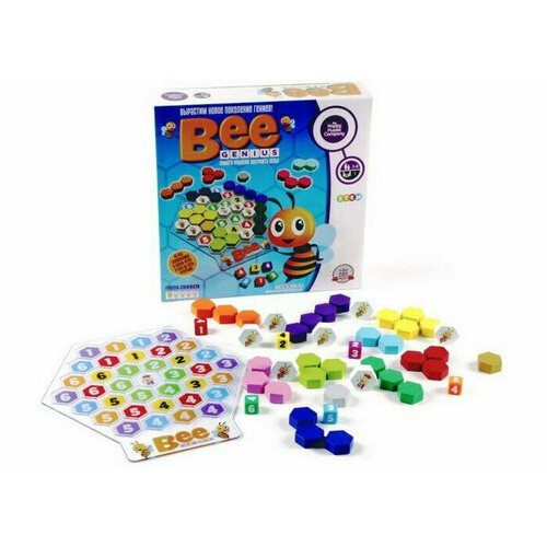 Настольная игра Bee Genius игральные карты bee bee 92 рубашка без пчёл синие