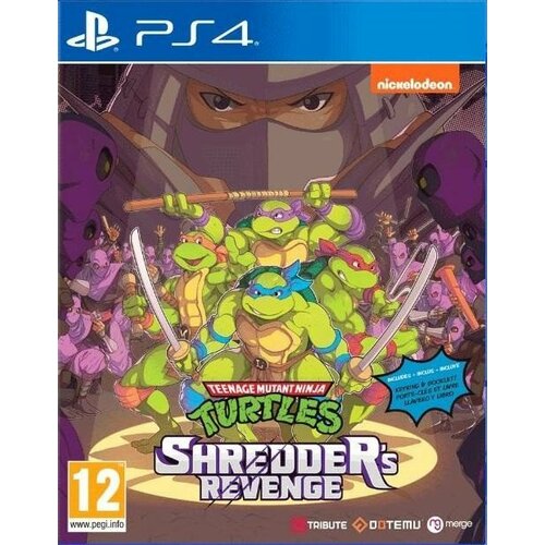 Teenage Mutant Ninja Turtles: Shredder's Revenge [PS4, английская версия] - CIB Pack