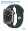 Ремешок силиконовый Sport для Apple Watch 38/40/41 мм, на кнопке,...