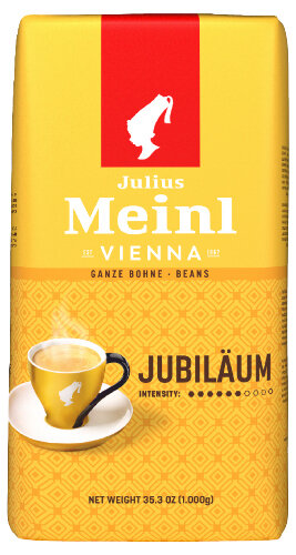 Кофе в зернах Julius Meinl Jubileum, 1 кг (Юлиус Майнл)