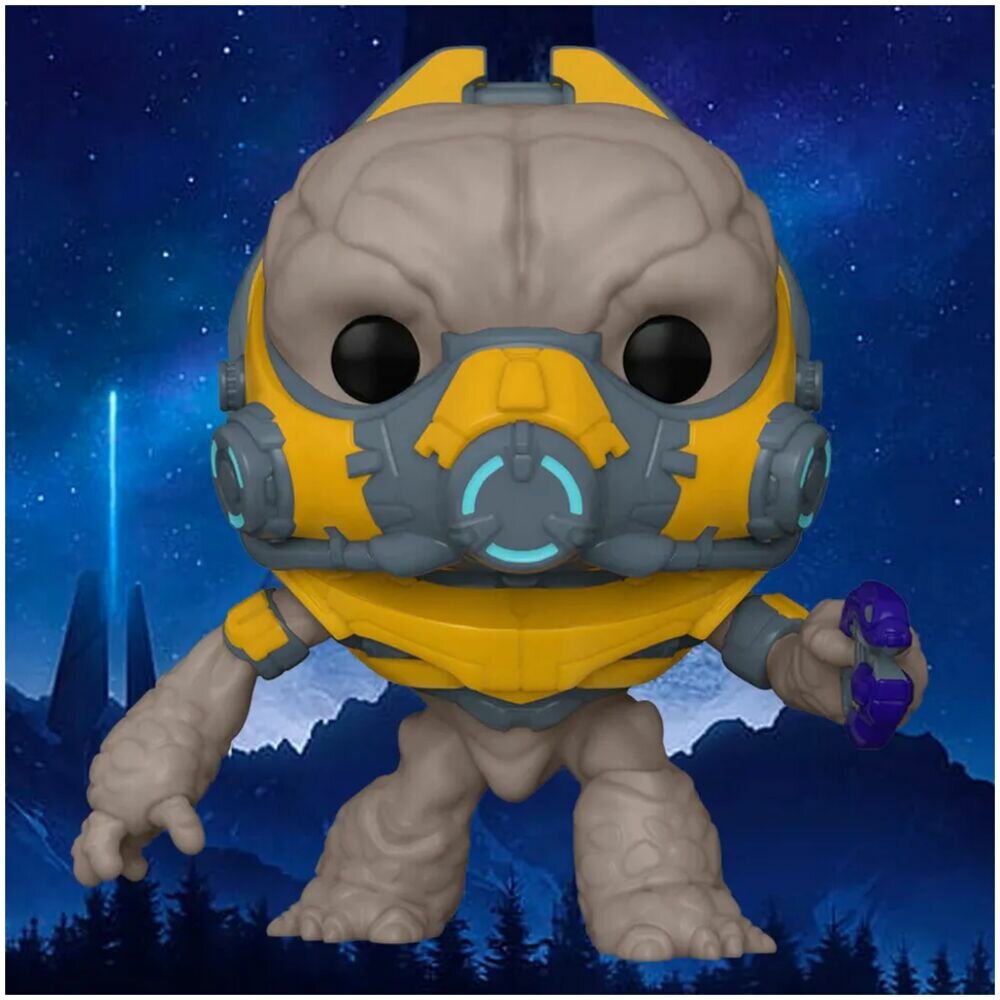 Фигурка Funko POP! Halo Infinite: Грант с оружием - фото №3