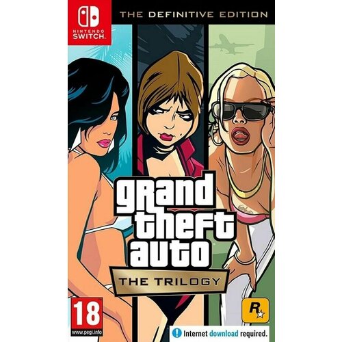 Игра Grand Theft Auto: The Trilogy The Definitive Edition (Switch)