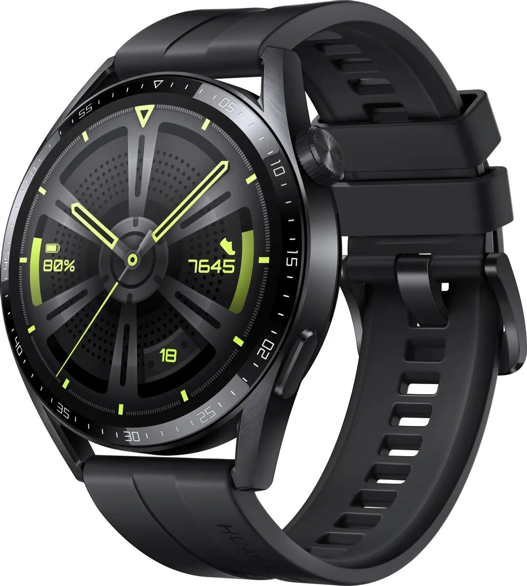 Смарт-часы Huawei Watch GT 3 Jupiter-B29S, 46мм, 1.43", черный размер ремешка 140-210
