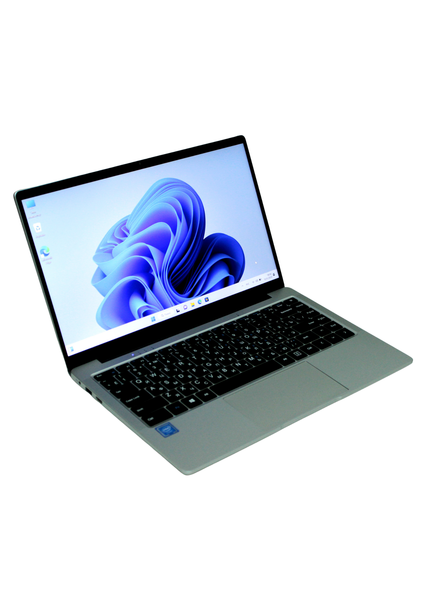 Ноутбук FRBBY V10 14", Intel Celeron (1.5 ГГц), RAM 256 ГБ, SSD, Intel HD Graphics, Windows 11, серый, Русская раскладка