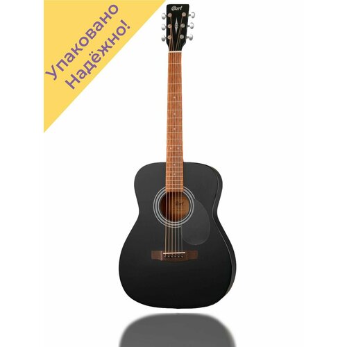 электроакустические гитары cort af510e bks AF510E-BKS Электро-акустическая гитара, цвет черный