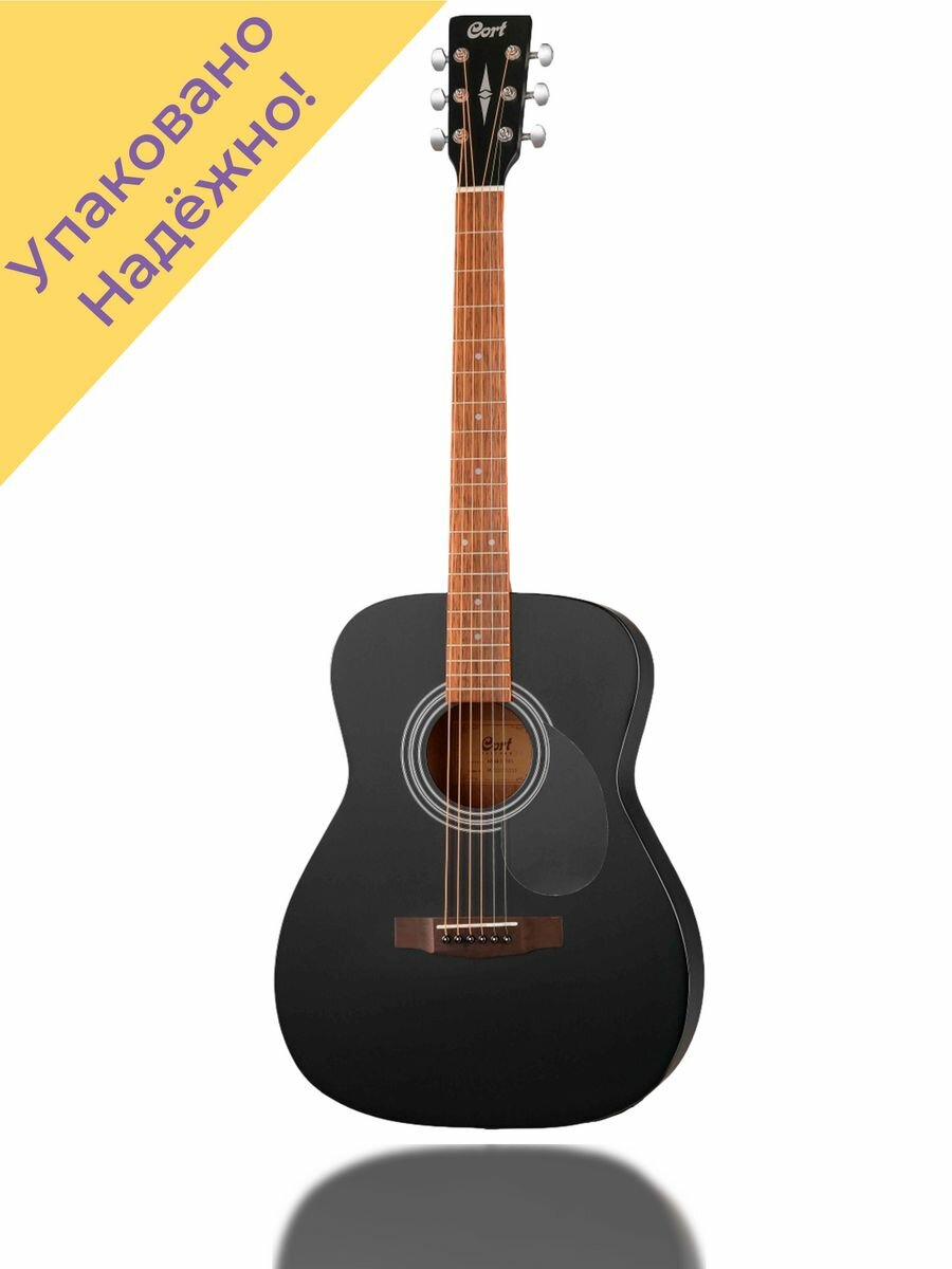 AF510E-BKS Электро-акустическая гитара, цвет черный