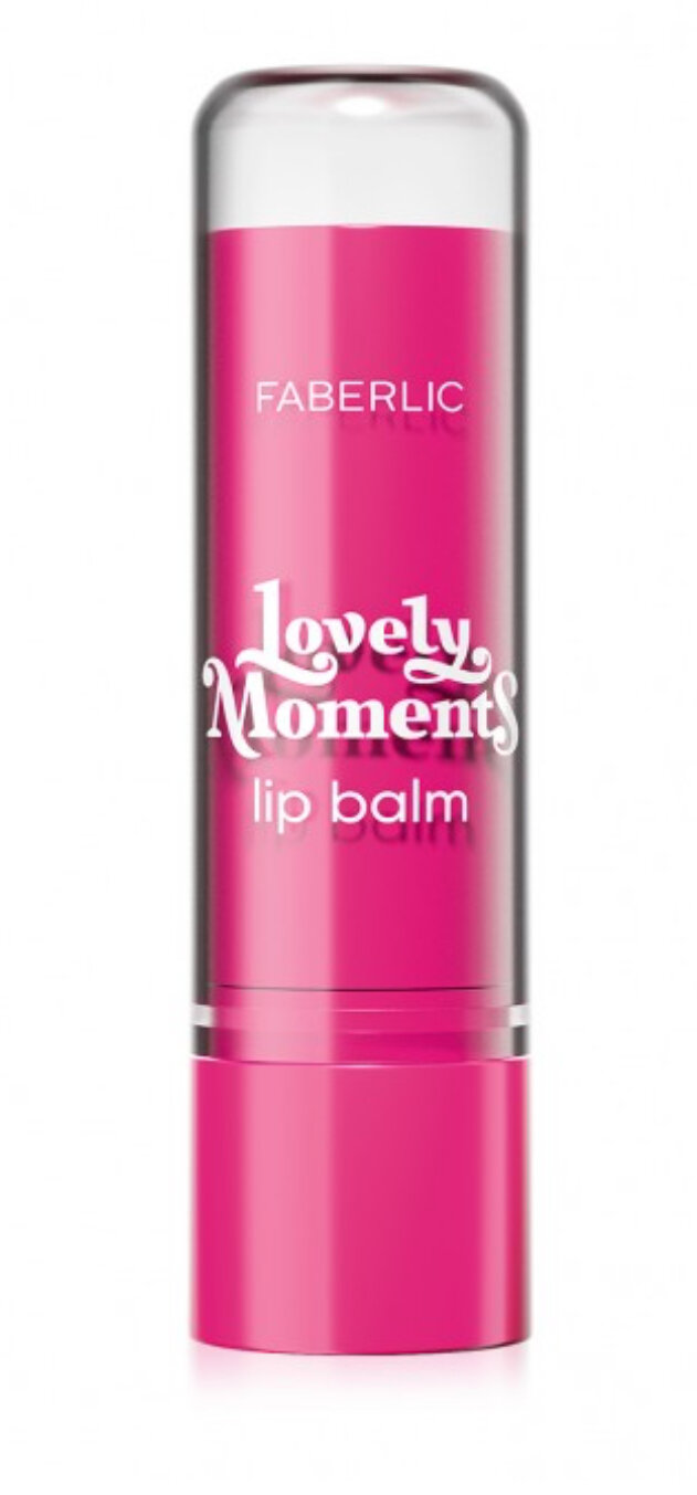 Faberlic Бальзам для губ малиновый «Малиновые мишки» Lovely Moments, 4г
