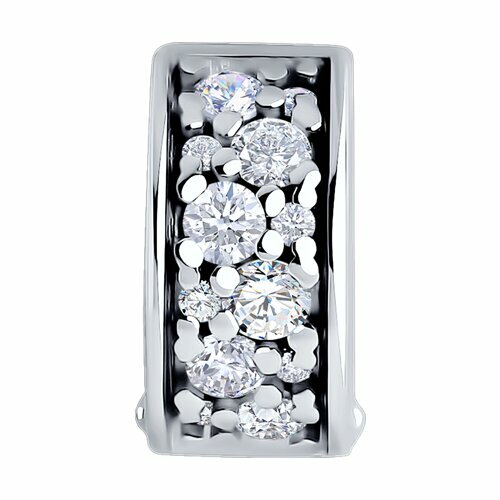 Подвеска Diamant online, серебро, 925 проба, фианит