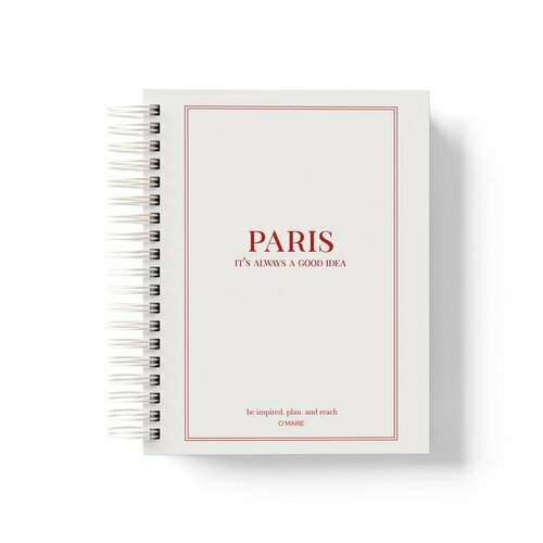 Ежедневник OMARIE Paris недатированный, на год, в мягкой обложке Soft touch