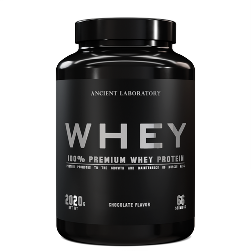 фото Протеин сывороточный концентрат + изолят, 100% premium whey 2020 гр, 66 порций, 23 гр протеина в порции, ancient laboratory, шоколад
