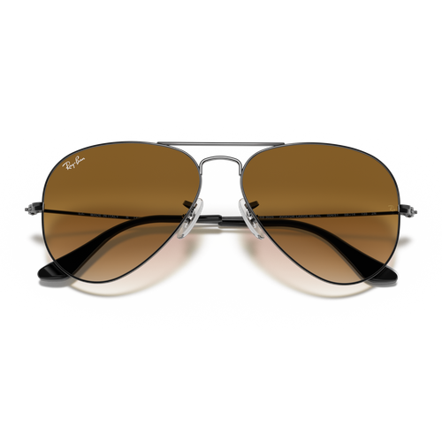 фото Солнцезащитные очки ray-ban ray-ban rb 3025 004/51 rb 3025 004/51, серый, коричневый