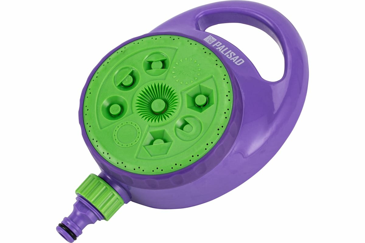 Дождеватель PALISAD 65463 зеленый/фиолетовый 1 шт.