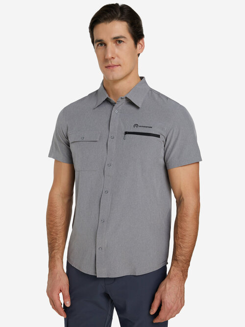 Рубашка OUTVENTURE, размер 60-62, серый