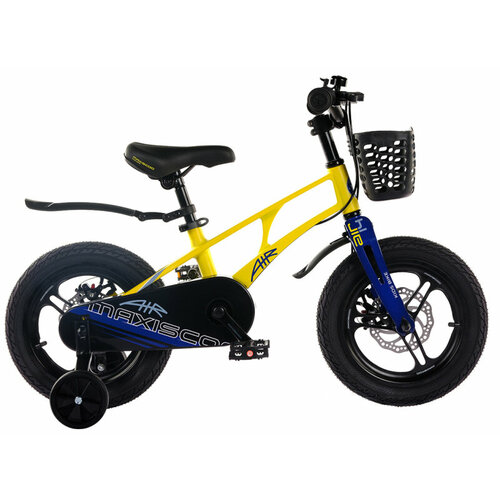 фото Детский велосипед maxiscoo air pro 14" (2024) 14 светло-синий (90-105 см)