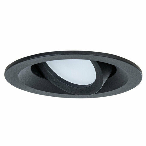 Светильник встраиваемый arte lamp mira поворотный gu10 35вт металл черный