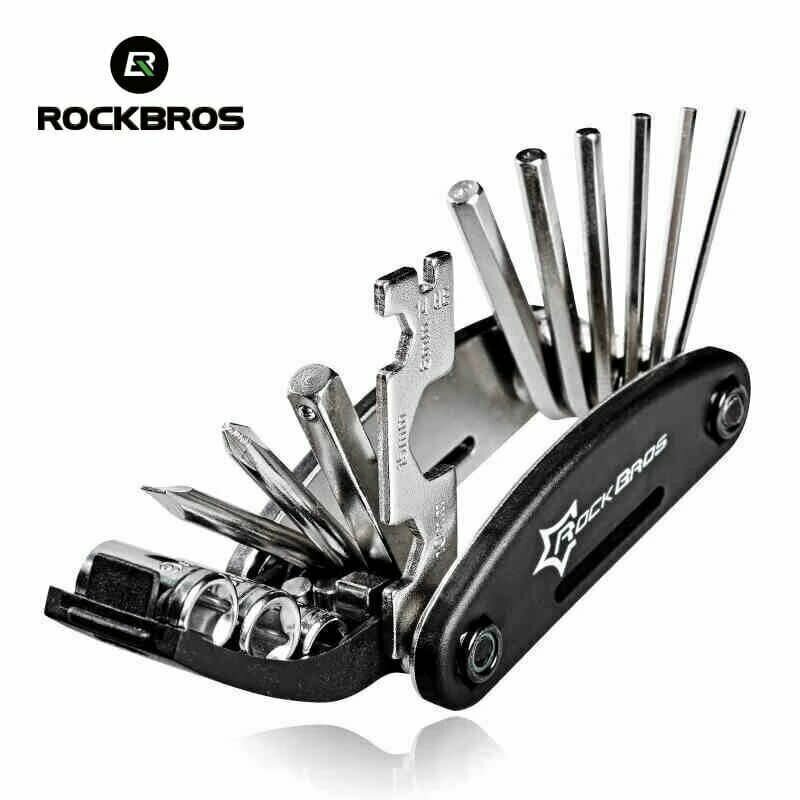 Мультиключ ROCKBROS 16 предметов Мультитул для ремонта велосипедов