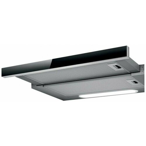 Вытяжка встраиваемая Elica Elite 14 Lux GRVTA90 серебристыйстекло черное управление кнопочное 1 мотор 2399000₽