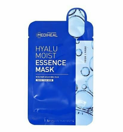 MEDIHEAL Увлажняющая маска для лица HYALU MOIST ESSENCE MASK *5