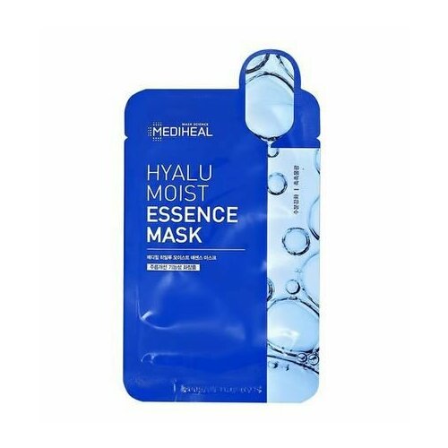 MEDIHEAL Увлажняющая маска для лица HYALU MOIST ESSENCE MASK *5