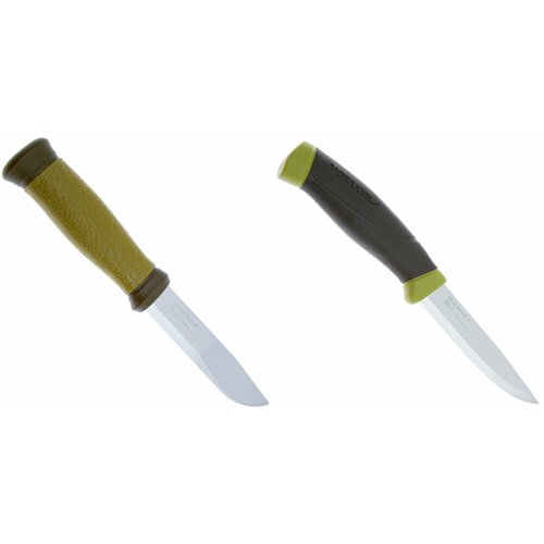фото Нож туристический moraknive outdoor 2000 и нож туристический companion olive green