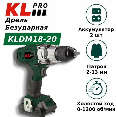 Дрельшуруповёрт KLPRO KLNM18-20 1364100₽