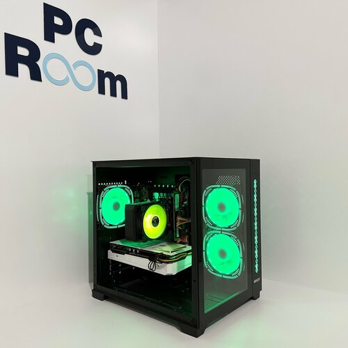 Игровой компьютер M-Stand: 12 Ядер / RTX 2060 super / 16GB DDR4 RAM / 500GB SSD / RGB PC Trade