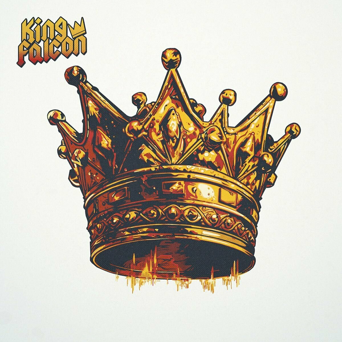 Виниловая пластинка KING FALCON - King Falcon (LP, Limited Edition, White Vinyl)