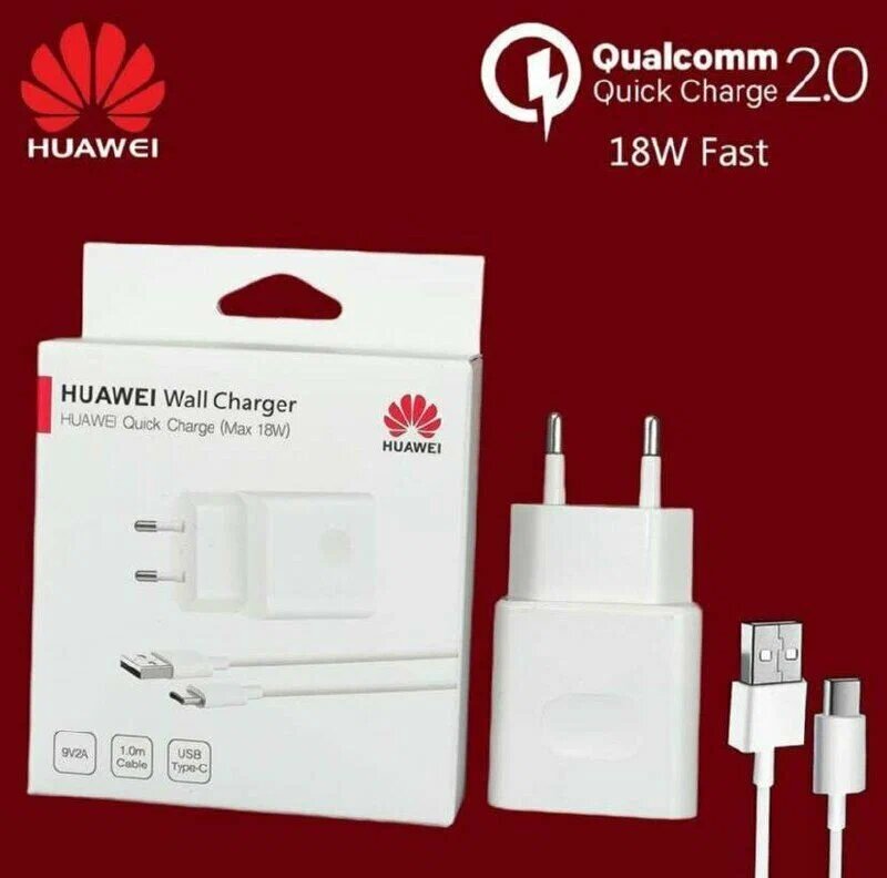 Сетевое зарядное Huawei Waii Charger 18 w type-c