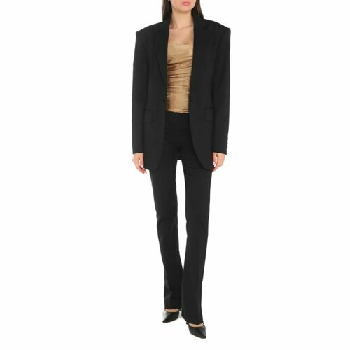 Пиджак MOSCHINO JEANS, размер 40, черный