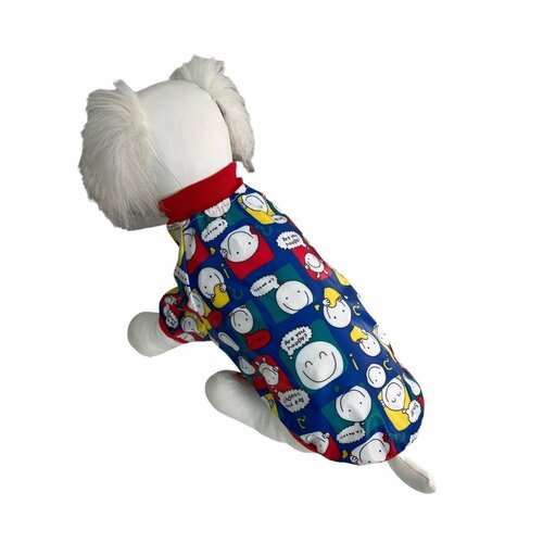 Одежда для собак. Ветровка-дождевик для собак Смайлик (37см ) дождевик для собак happy puppy дарк скай 5 37см