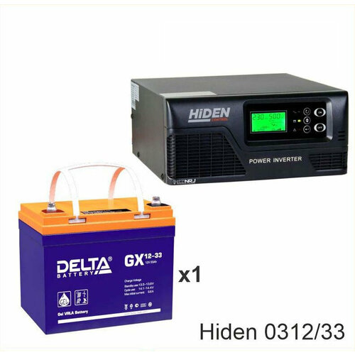 ИБП Hiden Control HPS20-0312 + Delta GX 12-33 аккумулятор гелевый delta gx 12 33 12в 33 ач