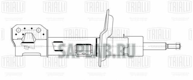 Амортизатор (стойка) передний левый для автомобиля Suzuki SX4 (06-) 4x4 TRIALLI - фото №20