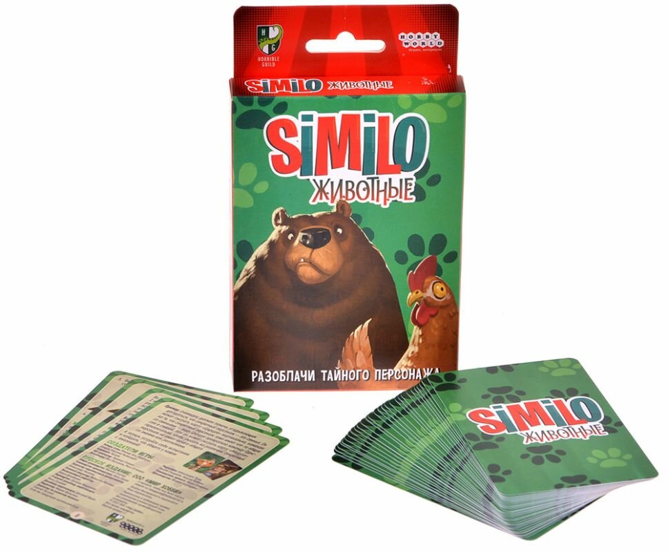 Настольная игра Similo: Животные