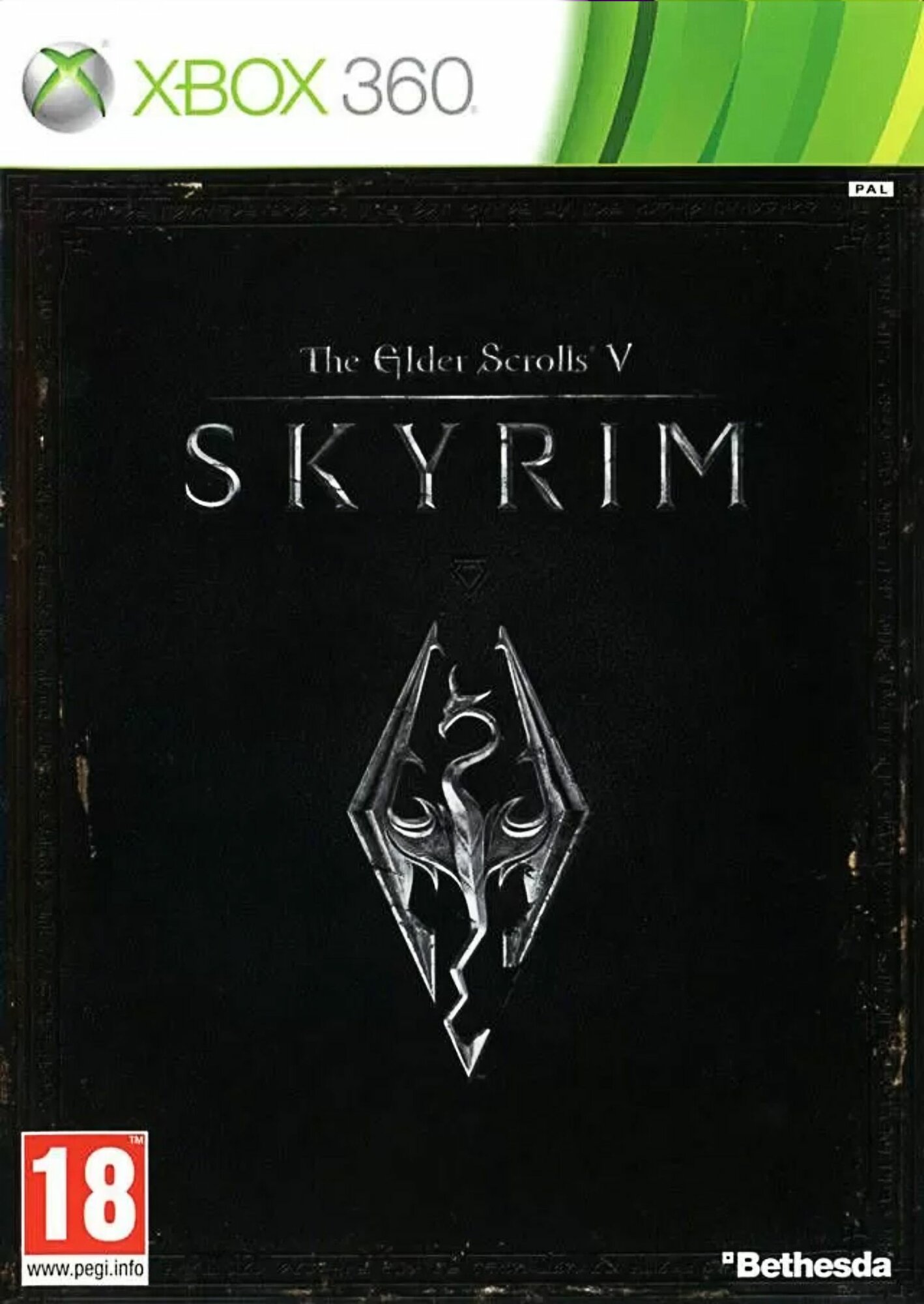 The Elder Scrolls 5 (V) Skyrim Видеоигра на диске Xbox 360