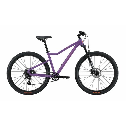 Велосипед Hagen Q8 lilac 2024, сиреневый, матовый, 27.5", S(16)