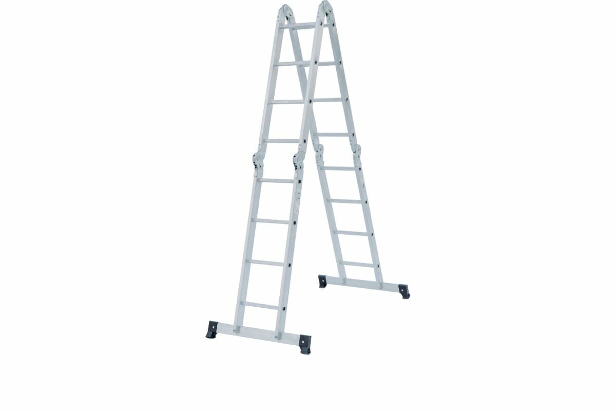 Новая Высота Лестница-трансформер четырехсекционная 4х4 ступени 1320404