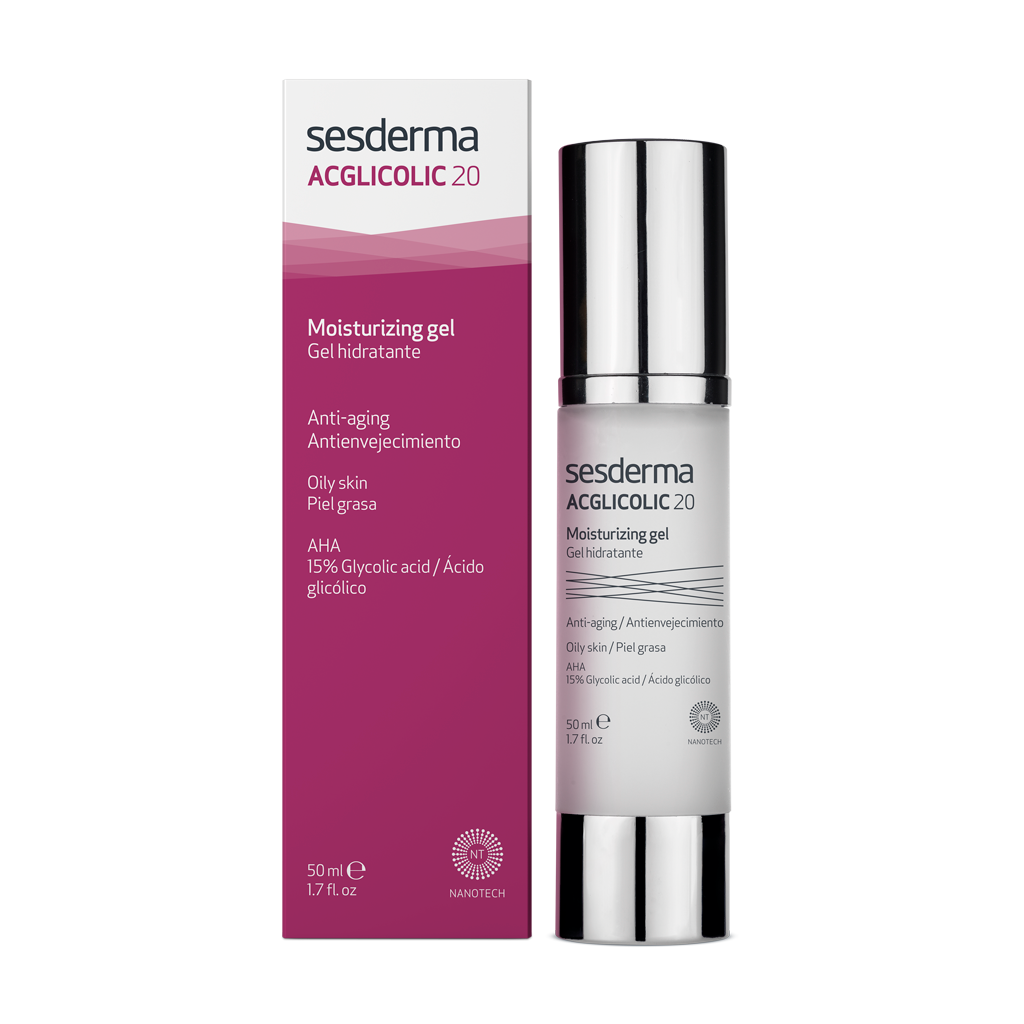 ACGLICOLIC 20 Moisturizing gel – Гель увлажняющий с гликолевой кислотой, 50 мл