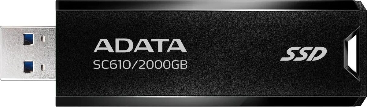 Внешний жесткий диск A-Data SC610-2000G-CBK/RD