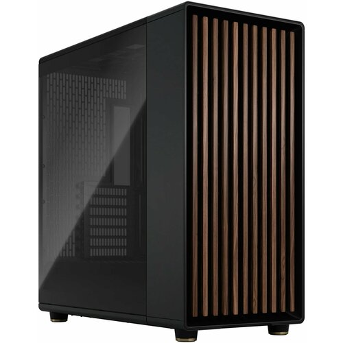 Корпус Fractal Design North XL Charcoal Black TG Dark Miditower (FDCNOR1X02), черный вентилятор для корпуса fractal design aspect 12 pwm черный rgb