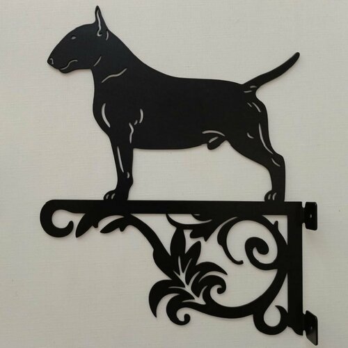 Кронштейн для кашпо Бультерьер