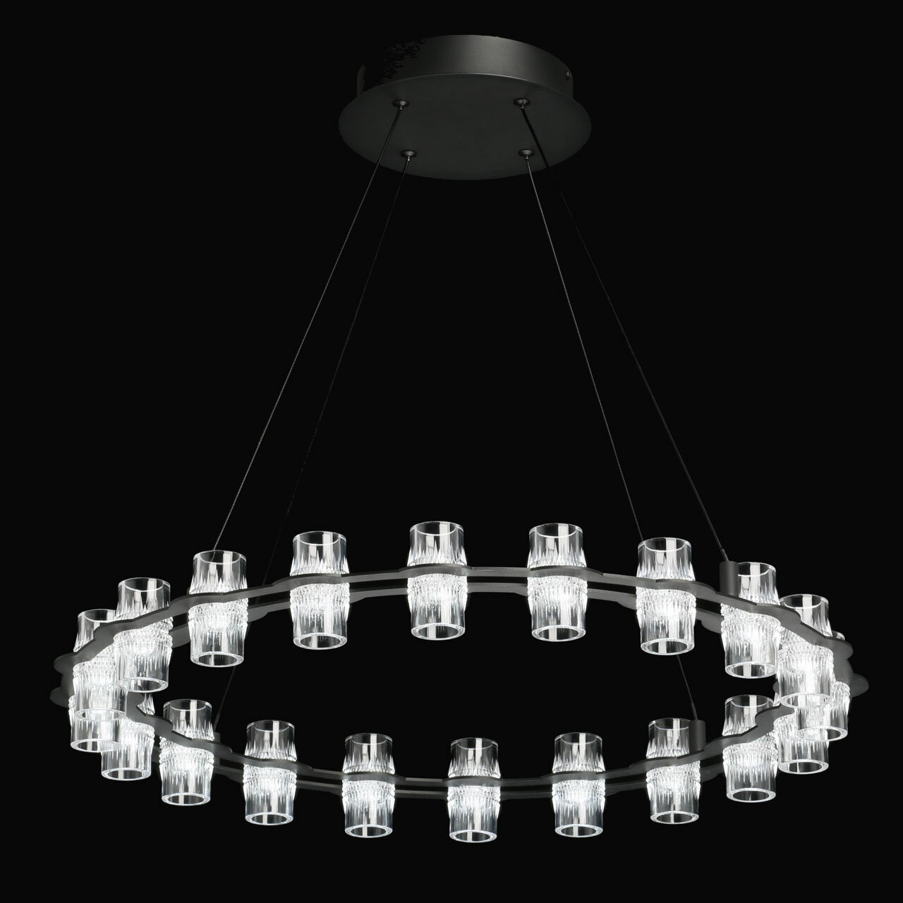 Светильник потолочный люстра лофт Regenbogen 690010520 Глобула 60W LED 220V люстра(пульт) - фото №2