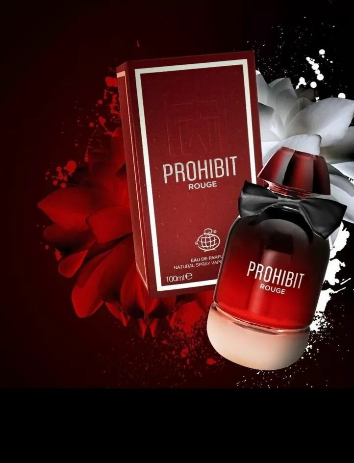 Fragrance World Prohibit Rouge парфюмерная вода 100мл