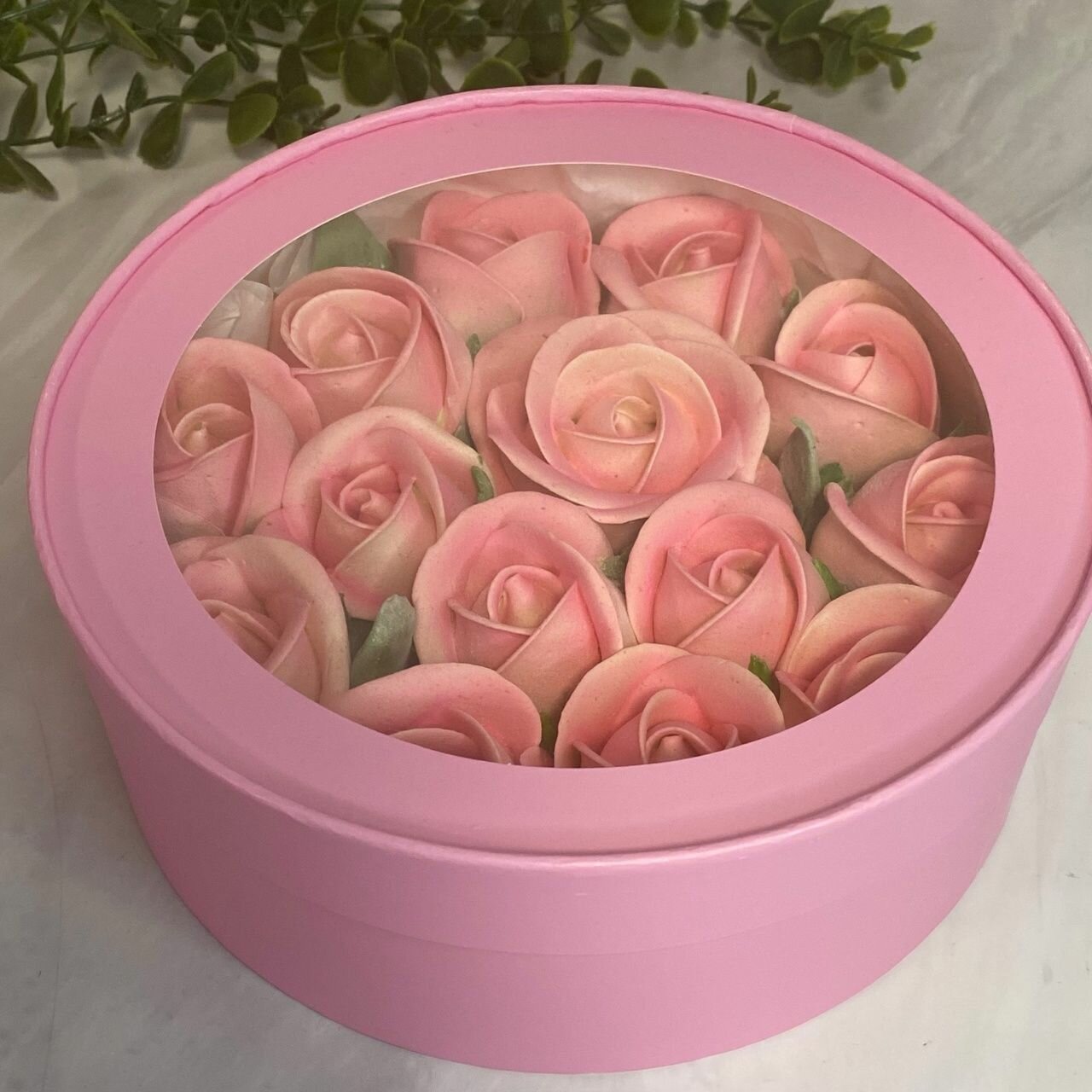 Подарочный набор цветов из зефира,зефирный букет из роз на день рождения маме, бабушке, девушке, коллеге, сестре, подруге, воспитателю - фотография № 6