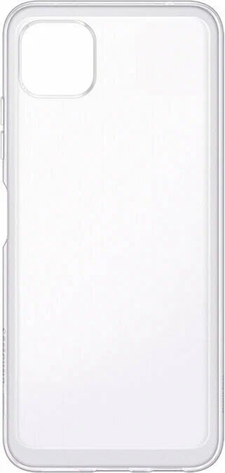 Оригинальный Чехол-накладка Samsung EF-QA225TTEGRU Soft Clear Cover для Galaxy A22, прозрачный