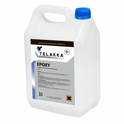 Смывка для эпоксидной затирки с плитки, из швов TELAKKA EPOXY 5кг