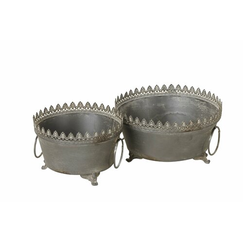 Набор из 2-х Кашпо Каркасон 16x11см 20x11см 3340₽