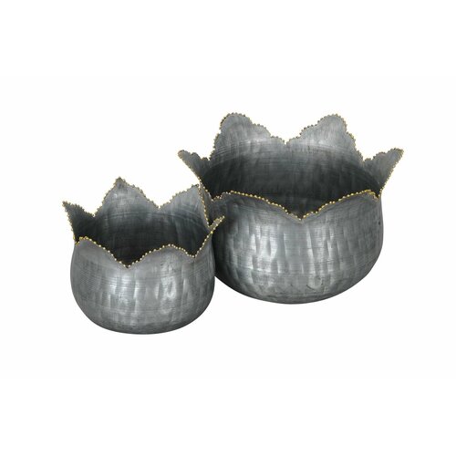 Набор из 2-х кашпо Тюльпан 11х15см 13х215см 3340₽