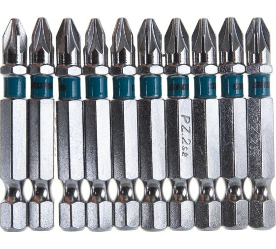 Набор бит Gross 11345 односторонние PZ2 магнитный адаптер сталь S2