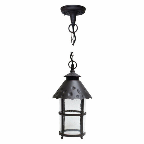 Светильник уличный подвесной de fran country e27 100вт ip44 темно коричневый 10512₽